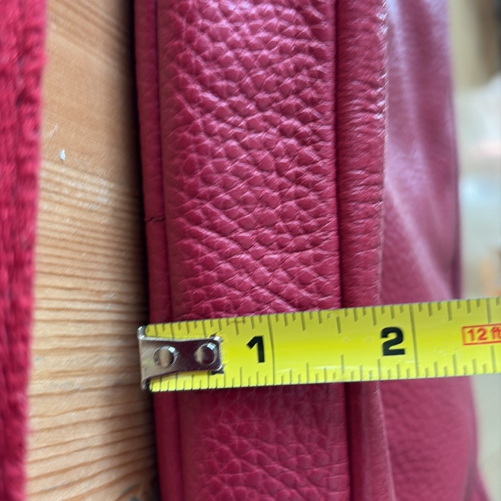 Fossil Elise Crossbody Bag Purse Red EUC - Picture 14 of 14